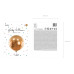 Partydeco Luftballon Rund Glossy 60 cm, Gold