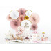 Partydeco Kuchen-Topper Mr & Mrs 25.5 cm, 1 Stück, Gold