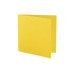 Artoz Blankokarte 1001, 15.5 x 15.5 cm, 5 Blatt, Sonnengelb