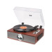 Fenton Plattenspieler mit Bluetooth RP180 Dunkelbraun
