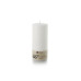 balthasar Zylinderkerze Swiss Natural Candle 15 x 6 cm Weiss