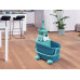 Leifheit Bodenwischer-Set Clean Twist M Ergo mit Rollen