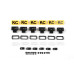 RC4WD Modellbau-Beleuchtung KC HiLiTES Rechteckig mit Covers