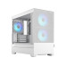 Fractal Design PC-Gehäuse Pop Mini Air RGB TG Weiss