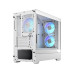 Fractal Design PC-Gehäuse Pop Mini Air RGB TG Weiss