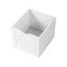 VASAGLE Regal mit 2 Schubladen 30 x 89 cm, Weiss