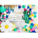 Partydeco Partyaccessoire Vorhang 90 x 250 cm, Dunkelblau