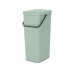 Brabantia Recyclingbehälter Sort & Go 40 l, Hellgrün