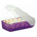 HAN Karteibox Croco A7, Violett