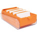 Biella Karteibox Bunny A8 100 Karten, Orange Biella Karteibox Bunny A8 100 Karten, Orange
