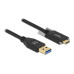 Delock USB 3.1-Kabel Schraube seitlich USB A - USB C 0.5 m Delock USB 3.1-Kabel Schraube seitlich USB A - USB C 0.5 m