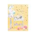 Partydeco Folienballon Unicorn Blau/Weiss Partydeco Folienballon Unicorn Blau/Weiss