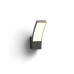 Philips Wandleuchte Splay, 12 W, 1100 lm, 2700 K, Anthrazit