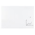 Franken Glassboard 120 cm x 200 cm, Weiss