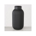 Boltze Vase Nordika 22 cm, Schwarz matt