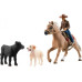 Schleich Spielfigurenset Farm World Westernreiten