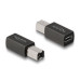 Delock USB-Adapter USB-C Buchse - USB-B Stecker Delock USB-Adapter USB-C Buchse - USB-B Stecker