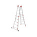 Hailo Teleskopleiter 4 x 5 Sprossen