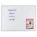 Franken Magnethaftendes Whiteboard Eco 45 cm x 60 cm, Weiss