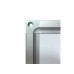 Franken Magnethaftendes Whiteboard Eco 45 cm x 60 cm, Weiss