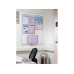 Franken Magnethaftendes Whiteboard Eco 45 cm x 60 cm, Weiss