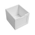VASAGLE Kommode mit 3 Schubladen 60 x 81 cm, Weiss VASAGLE Kommode mit 3 Schubladen 60 x 81 cm, Weiss
