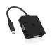 ICY BOX Adapter IB-DK1104-C USB Type-C - DisplayPort/DVI-D/HDMI/VGA