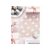 Partydeco Geschenkpapier 70 x 200 cm, 2 Stück, Gold/Hellrosa