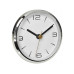 TFA Dostmann Quarz-Wanduhr Ø 9 cm, Aluminium
