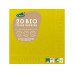 BioPak Papierservietten 24 cm x 24 cm, 20 Stück, Dunkelgelb