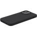 Holdit Back Cover Silicone iPhone 14 Pro Max Schwarz