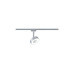 Paulmann LED Schienenspot URail Circle, 5.3 W, 2700 K, Chrom