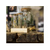 Esschert Design Vase Reagenzglas L 6 Gläser, 17.5 cm, Nature/Transparent
