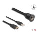Delock USB 2.0-Verlängerungskabel HDMI/USB A - HDMI/USB A 1 m Delock USB 2.0-Verlängerungskabel HDMI/USB A - HDMI/USB A 1 m