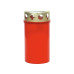 müller Kerzen Grabkerze klein mit Golddeckel 12 x 6 cm, Rot müller Kerzen Grabkerze klein mit Golddeckel 12 x 6 cm, Rot