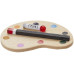 HobbyFun Mini-Utensilien Mal Palette 5 cm, 2 Stück
