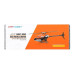 OMPHobby Helikopter M1 EVO Flybarless, 3D, Orange BNF OMPHobby Helikopter M1 EVO Flybarless, 3D, Orange BNF
