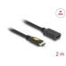Delock Verlängerungskabel 4K 30Hz HDMI - HDMI, 2 m Delock Verlängerungskabel 4K 30Hz HDMI - HDMI, 2 m