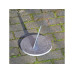 Esschert Design Sonnenuhr rund Schiefer