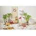 HobbyFun Mini-Utensilien Sonnenschirm Rot/Weiss