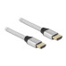 Delock Kabel 8K 60Hz HDMI - HDMI, 2 m, Silber Delock Kabel 8K 60Hz HDMI - HDMI, 2 m, Silber