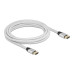 Delock Kabel 8K 60Hz HDMI - HDMI, 3 m, Silber