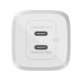 Belkin USB-Wandladegerät Dual USB-C GaN PD 65W Belkin USB-Wandladegerät Dual USB-C GaN PD 65W