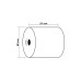 Exacompta Thermo-Papierrolle 57 x 60 x 12 mm, 44 m, 10 Stück