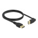 Delock Kabel Oben gewinkelt DisplayPort - DisplayPort, 1 m, 8K 60Hz