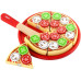 Viga Spiel-Lebensmittel Spielpizza aus Holz Viga Spiel-Lebensmittel Spielpizza aus Holz