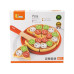 Viga Spiel-Lebensmittel Spielpizza aus Holz Viga Spiel-Lebensmittel Spielpizza aus Holz