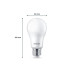Philips Lampe (100W), 13W, E27, Neutralweiss, 6 Stück