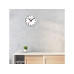 Mondaine Wanduhr Smart stop2go Ø 25 cm, Silber/Weiss