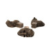 Jardinopia Pflanzentopffüsse Potty Feet Schlafende Katze, 3er Set Jardinopia Pflanzentopffüsse Potty Feet Schlafende Katze, 3er Set